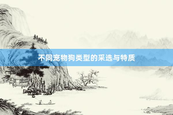 不同宠物狗类型的采选与特质